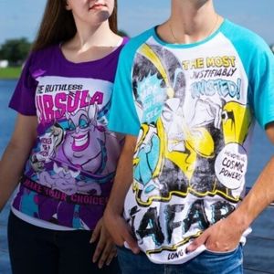 Disney villain Jafar ragland shirt Sz.small